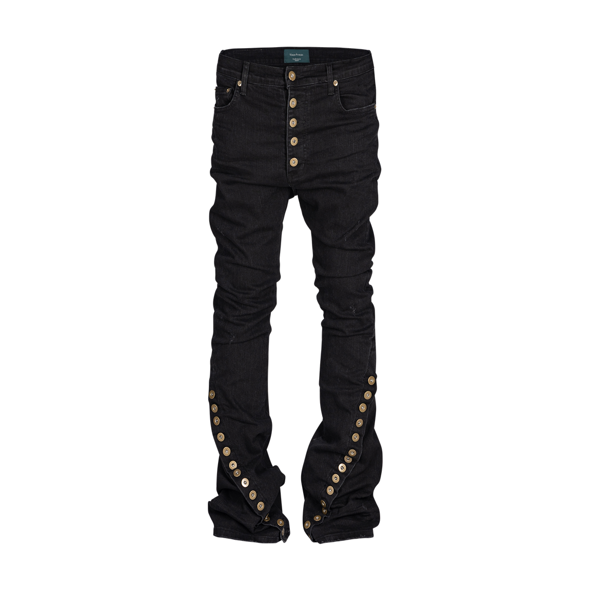 언더마이카 카우보이 스퍼 플레어 진스 블랙(Undermycar Cowboy Spur Flare Jeans Black)