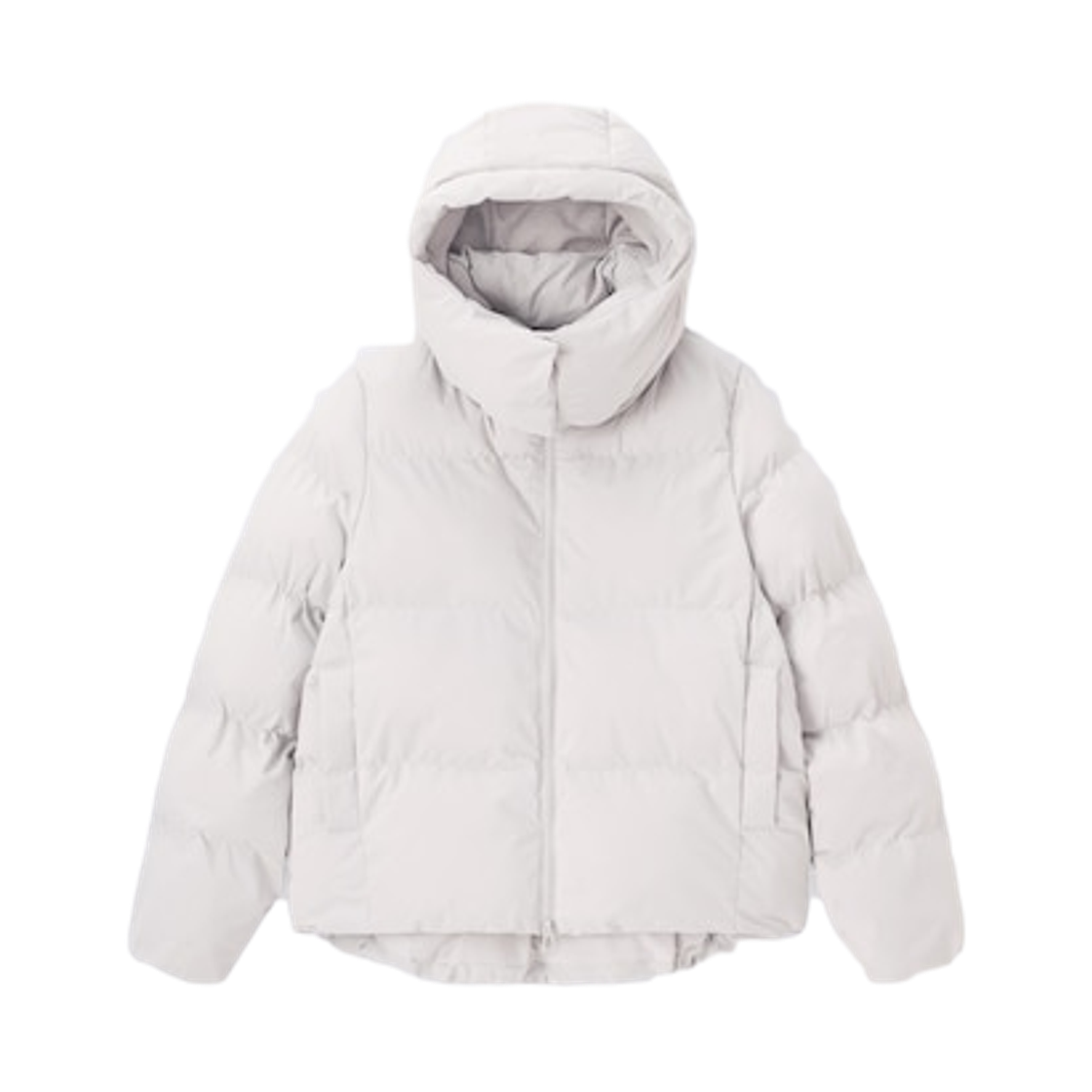 (W) GU 웜 패디드 블루종 내츄럴((W) GU Warm Padded Blouson Natural) - 1