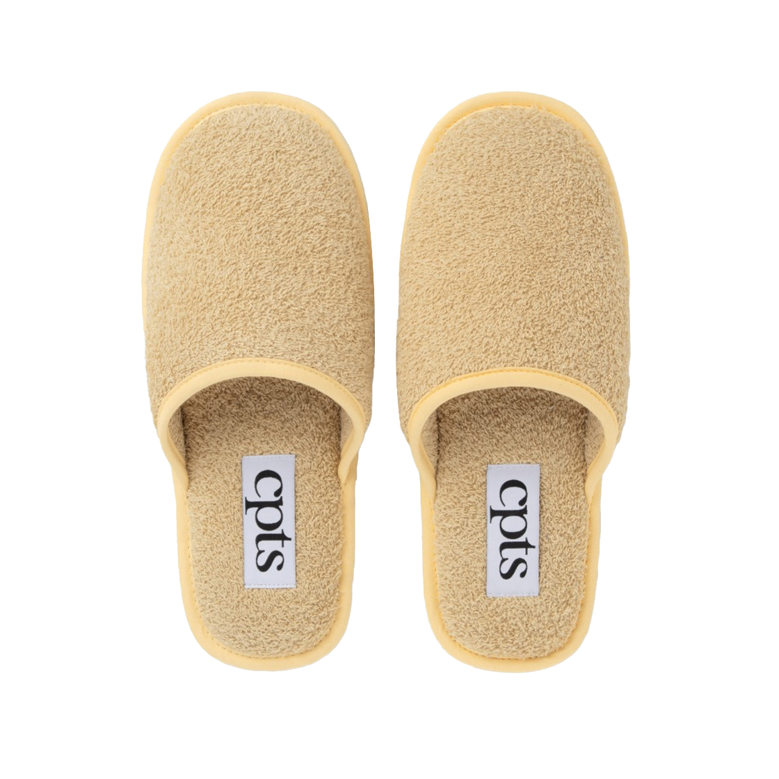 [3% 적립] 씨피티에스 테리 홈 슬리퍼 옐로우