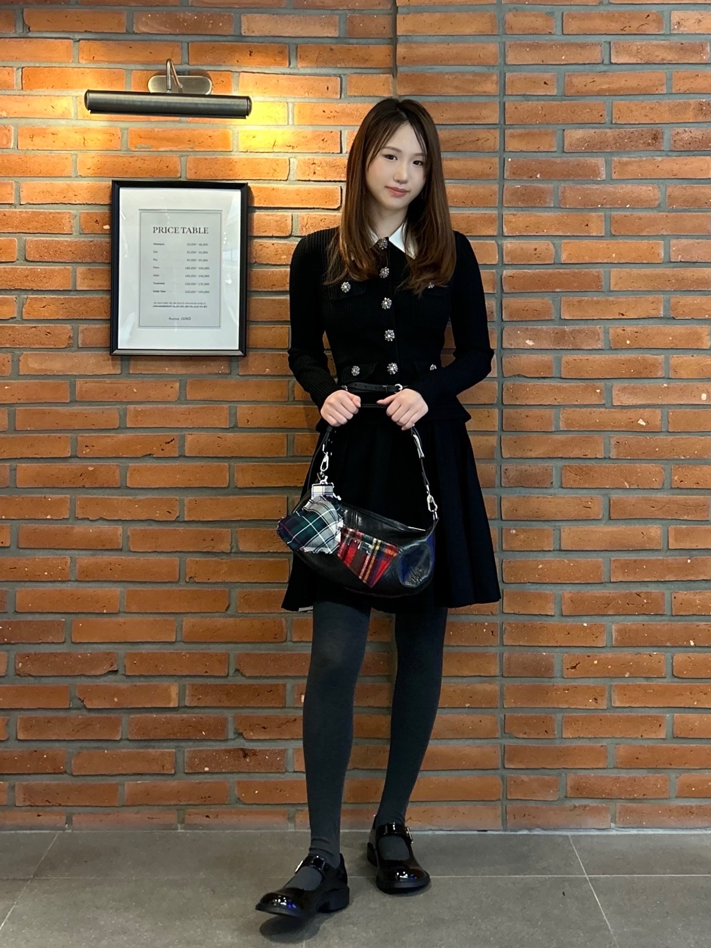Phileo Women Mary Jane Black - 25FW 착용 스타일 - 4