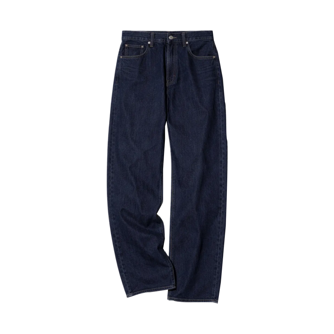 유니클로 배기 진 톨 다크 그레이 - JP