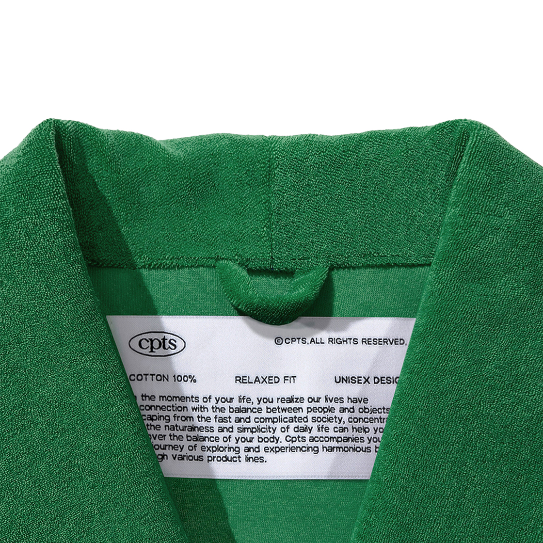 [3% 적립] 씨피티에스 콤피 테리 로브 그린([3% 적립] CPTS COMFY TERRY ROBE GREEN) - 2