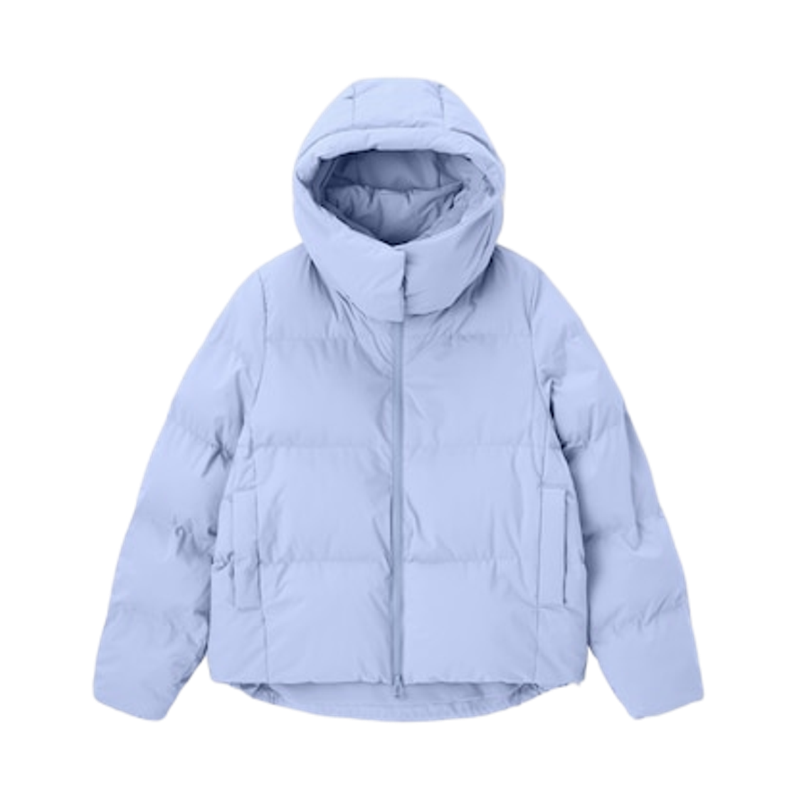 (W) GU 웜 패디드 블루종 블루((W) GU Warm Padded Blouson Blue) - 1