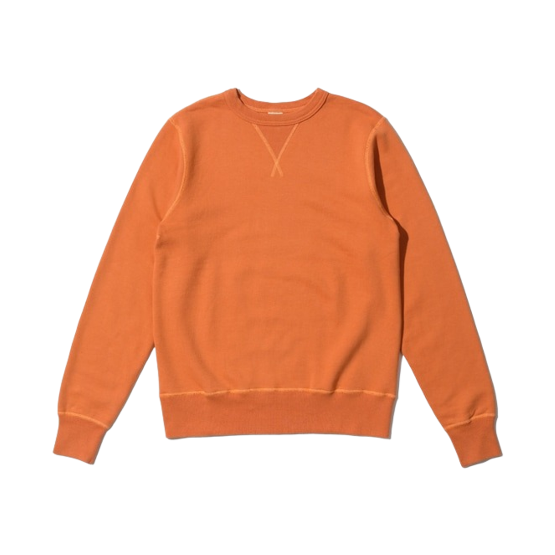BR65622 Buzz Rickson's Set-In Crew Neck Sweatshirt Orange