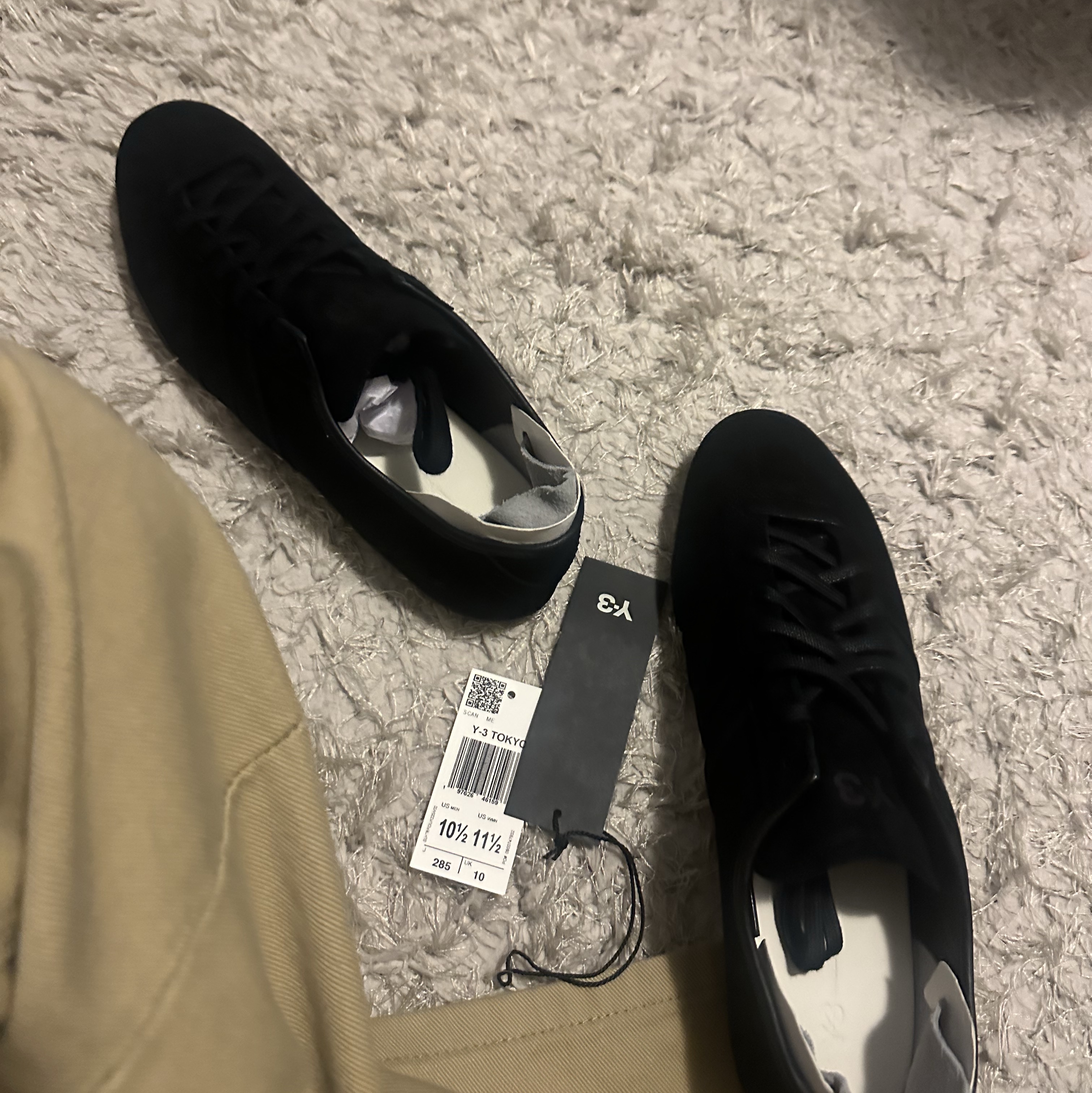 Y-3 Tokyo Black 착용 스타일