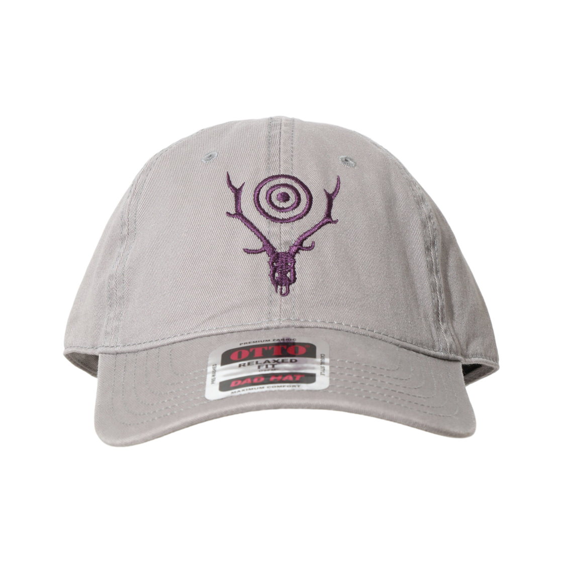 SX611B South2 West8 S&T Emb. Strap Back Cap Grey