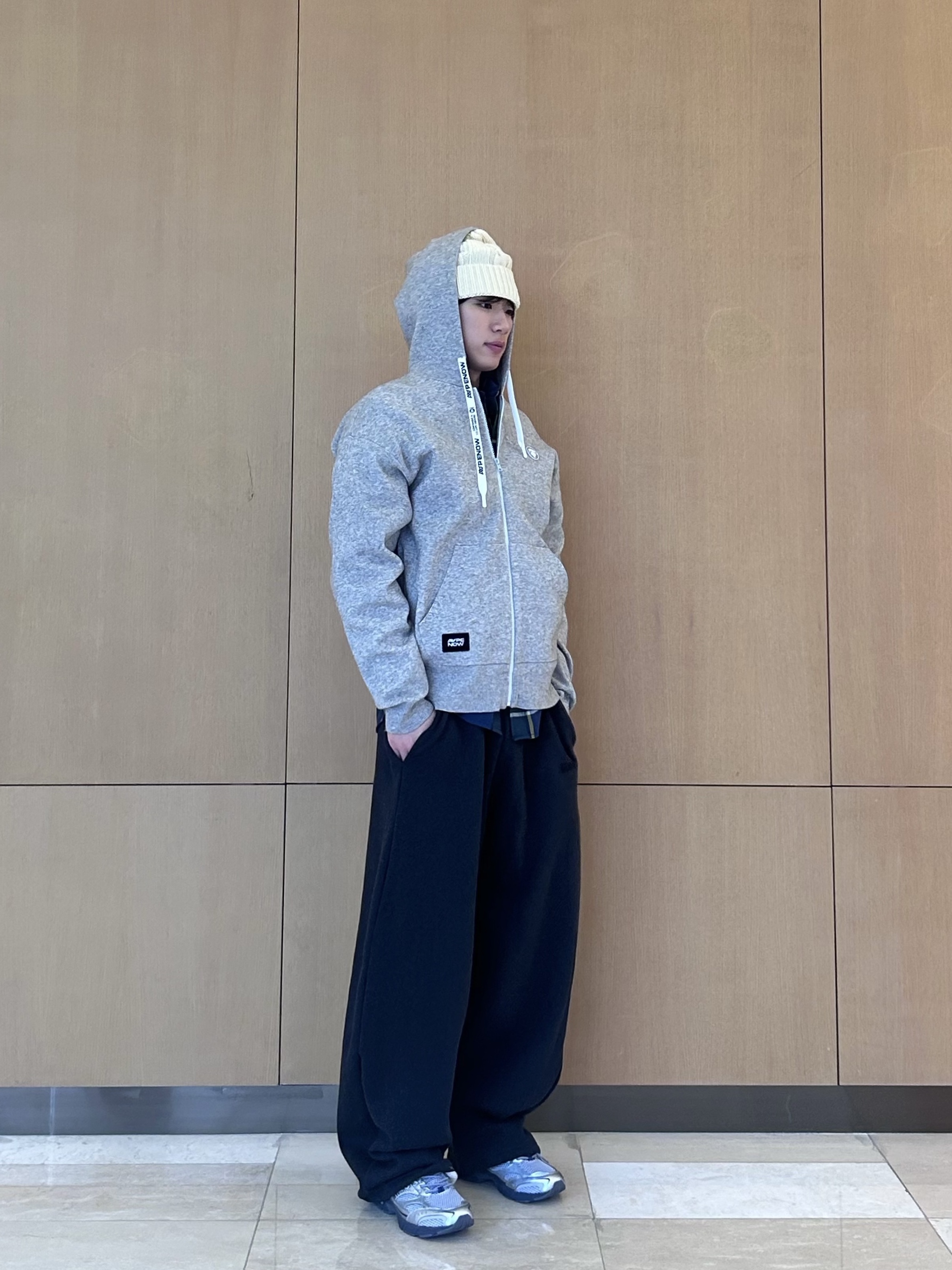 Magliano Provincia Trackpants Off Black - 25FW 착용 스타일 - 5