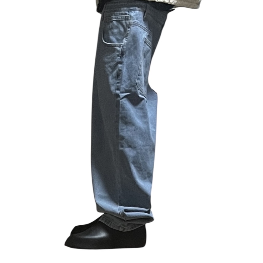 Millo Archive Standard Fit Denim Pants Light Blue 착용 스타일