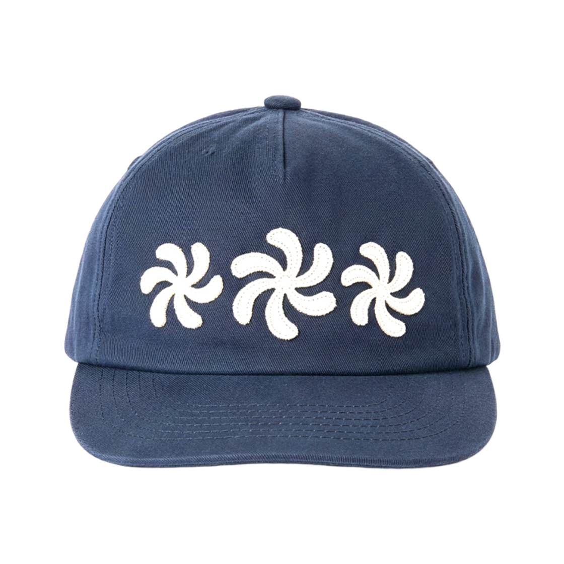 아모우 스피랄 5패널 캡 네이비(AMOU Spiral 5Pannel Cap Navy)