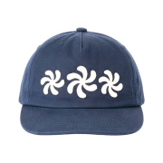 AMOU Spiral 5Pannel Cap Navy