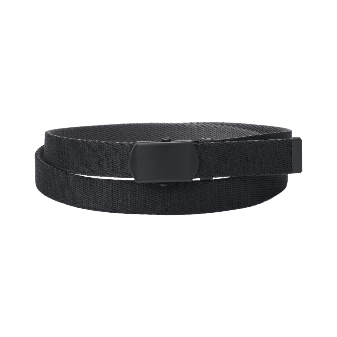 359011-09 GU Color Combination Tape Long Belt Black
