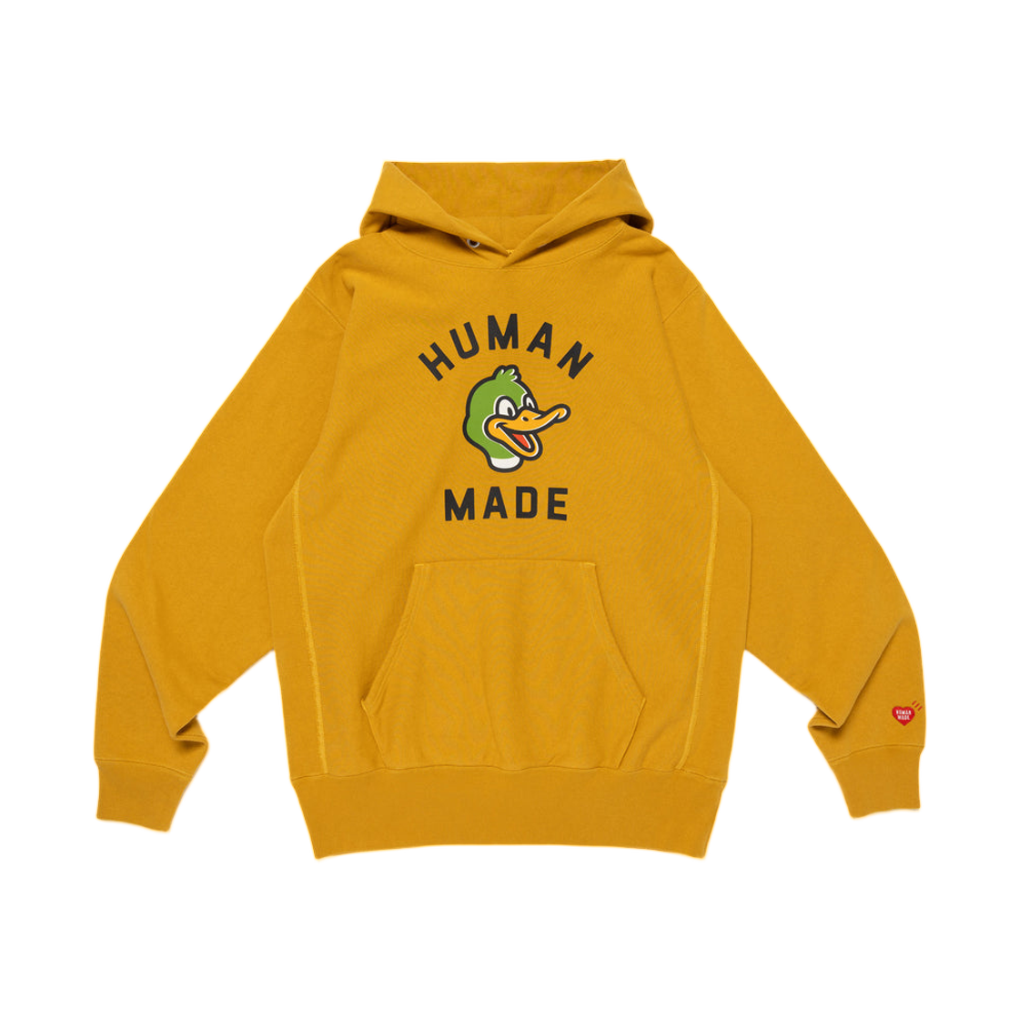 HM31CS036 Human Made Heavyweight Hoodie Yellow