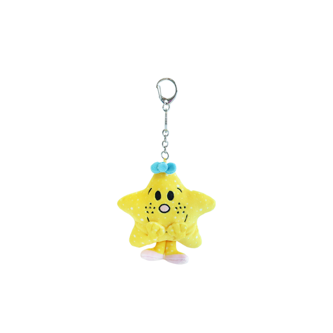 3182-50 Many a Little Mr. Men and Little Miss Little miss Sparkle Plush Keyring