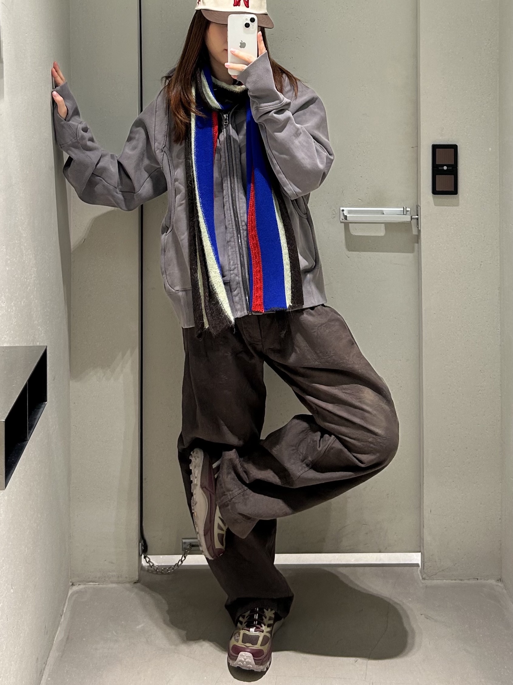 Ziggy Chen Jacquard Heavy Patchwork Trousers Multi - 25FW 착용 스타일 - 3
