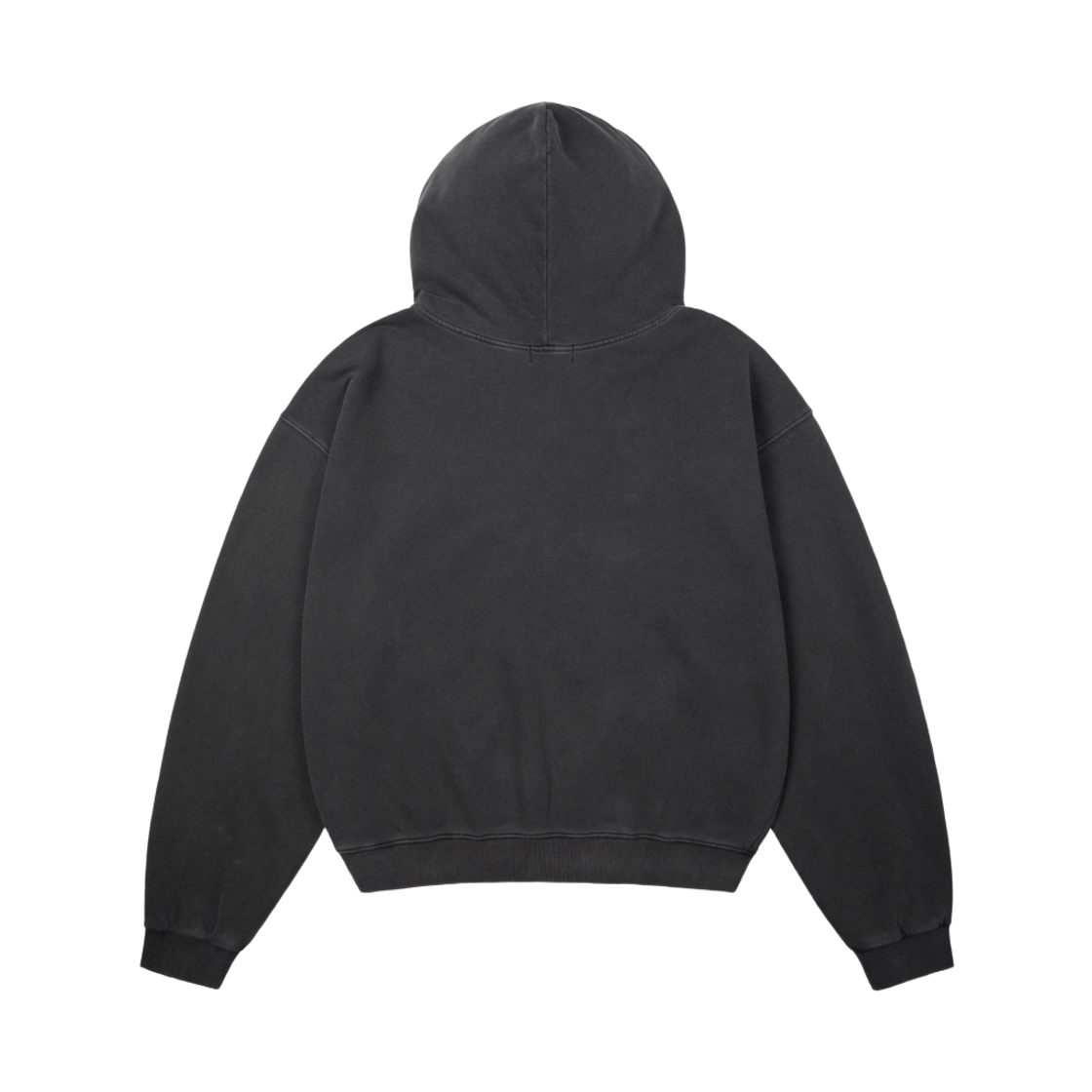 네더월드 후아유 워시드 후드 집업 스머지(Netherworld Who Are You Washed Zip Hoodie Smudge) - 2