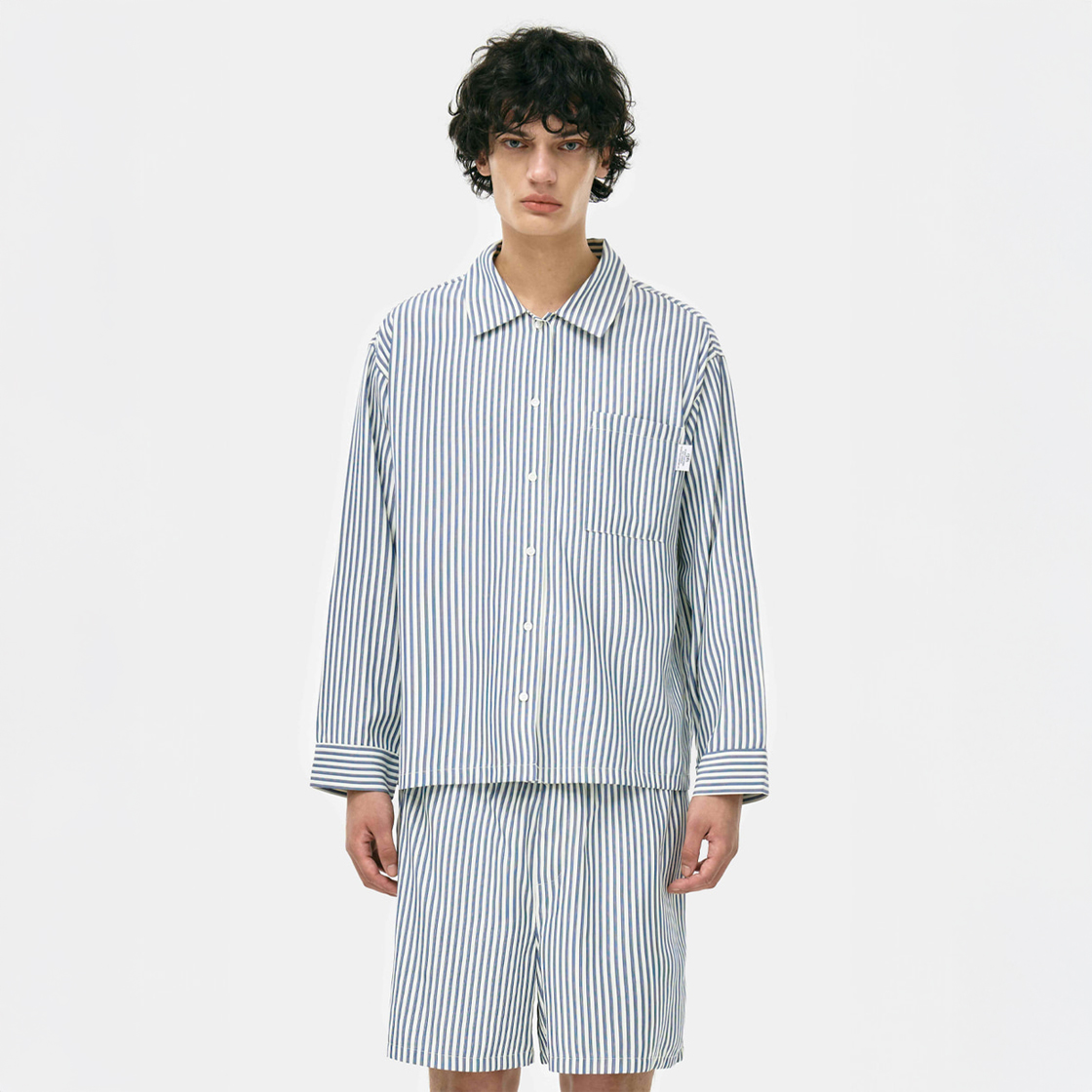 [3% 적립] 씨피티에스 릴랙스드 스트라이프 파자마 블루([3% 적립] CPTS RELAXED STRIPE PAJAMAS BLUE) - 2