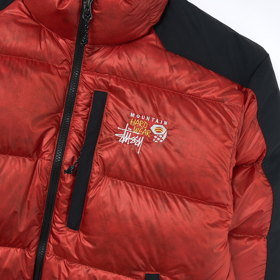스투시 x 마운틴 하드웨어 서브제로 다운 자켓 데저트 레드(Stussy x Mountain Hardwear Subzero Down Jacket Desert Red) - 3