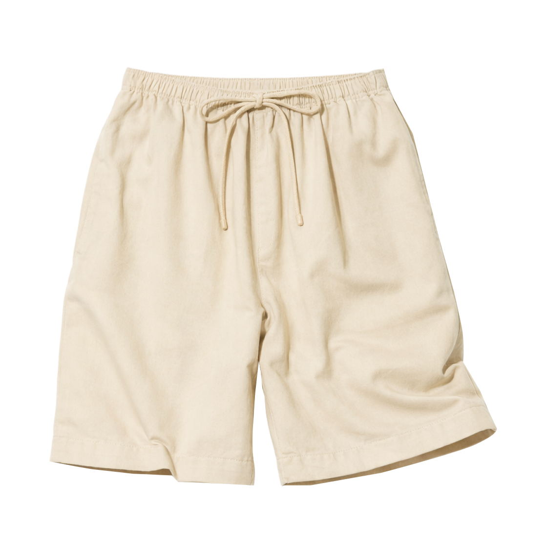 485251-30 (W) Uniqlo Linen Blend Easy Shorts Natural - JP