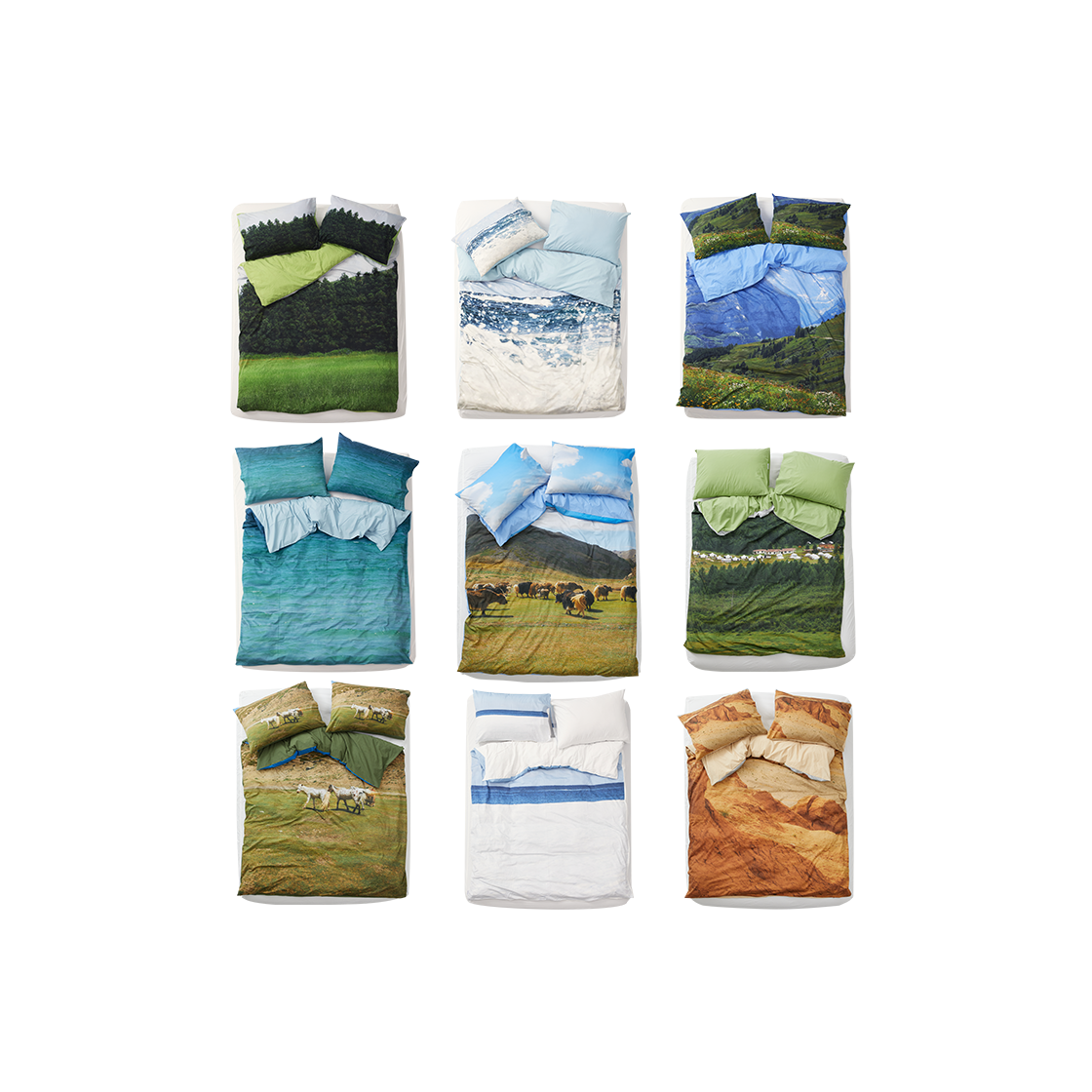 [3% 적립] 포토제니아굿즈 자연 침구 세트 K 사이즈  9 컬러([3% 적립] Photozeniagoods nature bedding set K size 9colors) - 1