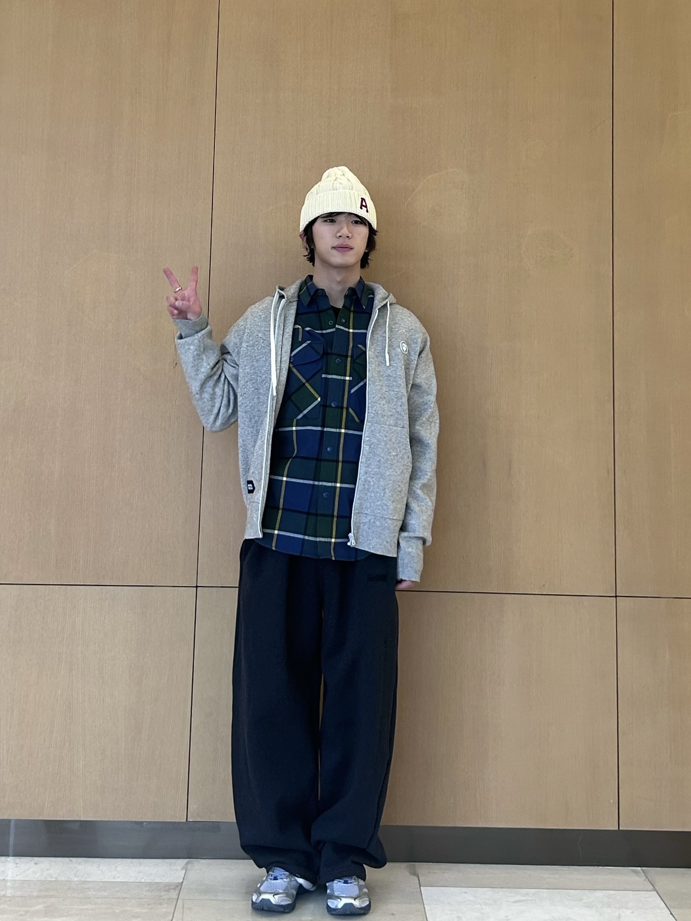 Magliano Provincia Trackpants Off Black - 25FW 착용 스타일 - 4
