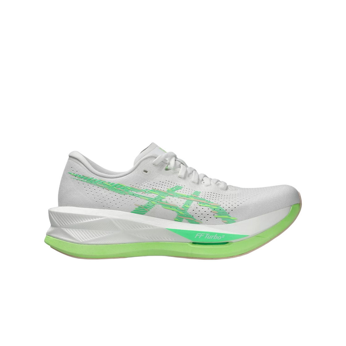 (W) 아식스 소닉블라스트 화이트 바이탈 그린((W) Asics Sonicblast White Vital Green) - 1