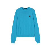 (W) SONGZIO ZZERO Panther Roundneck Knit Blue