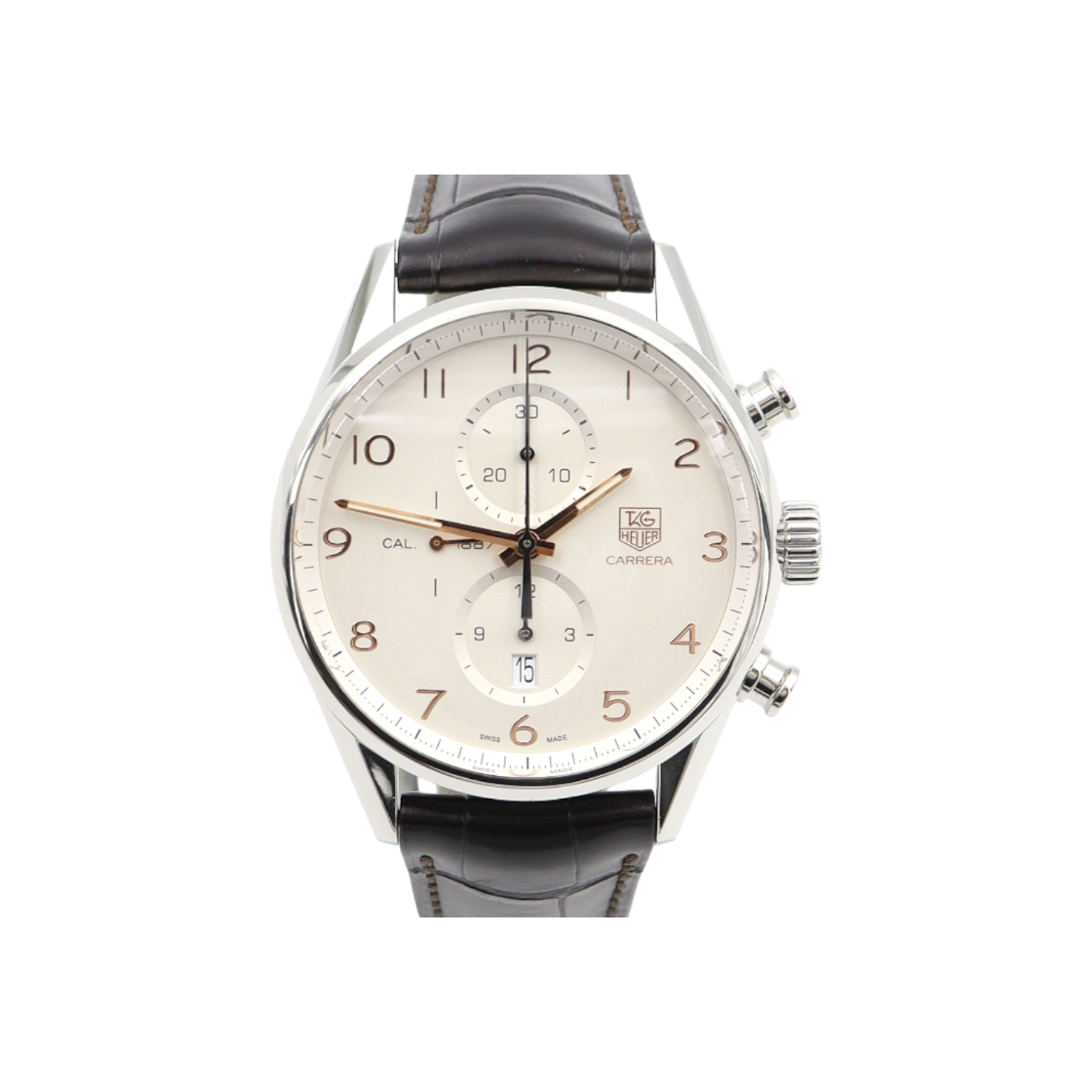 태그호이어 CAR2012 까레라 크로노그래프 43MM 오토매틱 스틸 남성 시계aa48368(Tag Heuer Carrera Automatic Chronograph 43mm Men's Watch)
