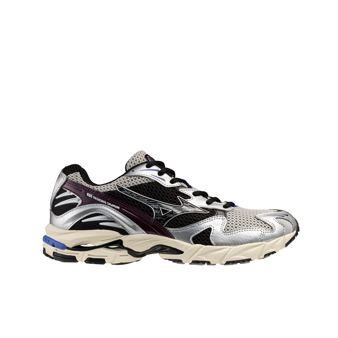 미즈노 웨이브 라이더 10 하버 미스트 블랙 피그(Mizuno Wave Rider 10 Harbor Mist Black Fig)