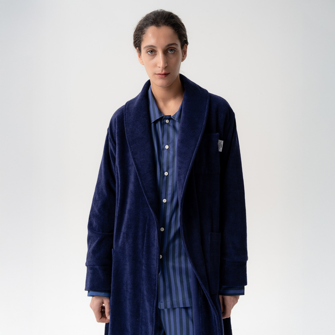 [3% 적립] 씨피티에스 콤피 테리 로브 네이비([3% 적립] CPTS COMFY TERRY ROBE NAVY) - 3