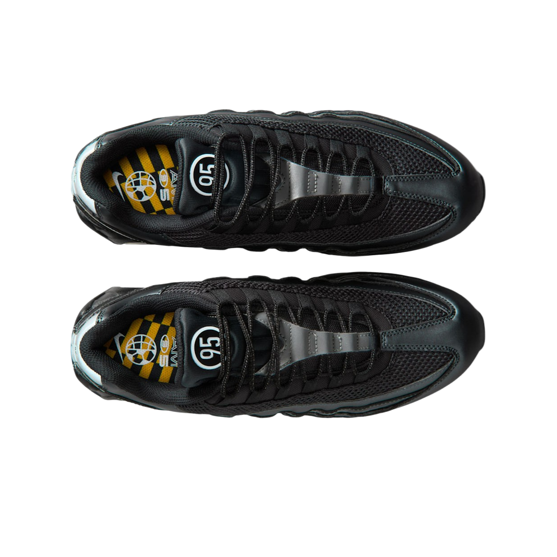 나이키 에어맥스 95 빅 버블 블랙 유니버시티 골드(Nike Air Max 95 Big Bubble Black University Gold) - 2