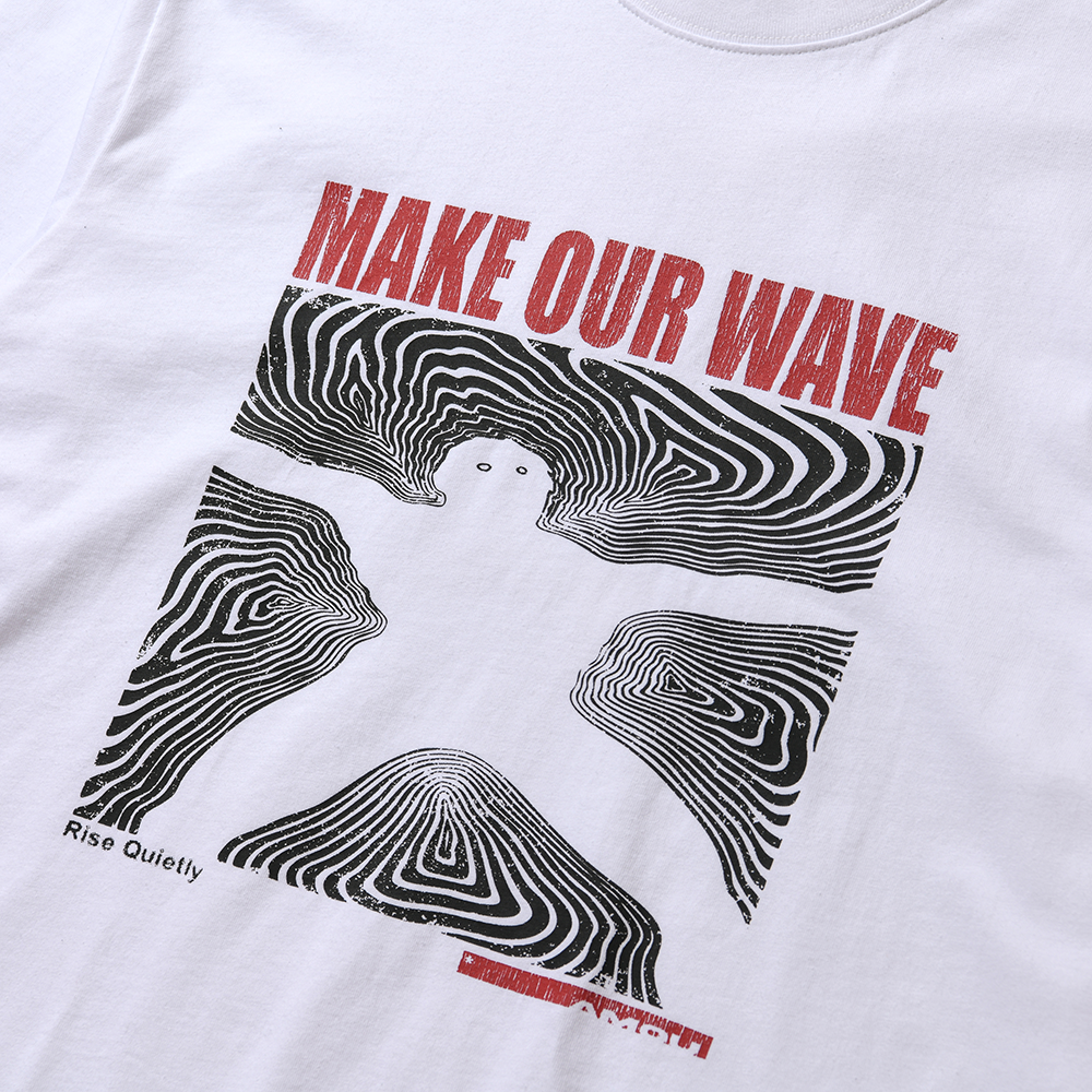 아모우 웨이브 맨 롱슬리브 화이트(AMOU Wave Man Long Sleeve White) - 3