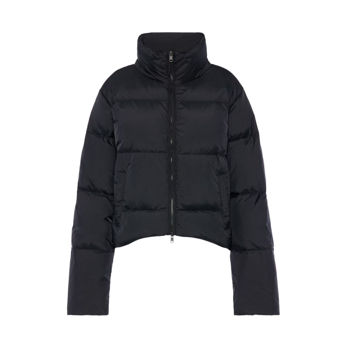 (W) 메종 마르지엘라 퍼퍼 자켓 블랙((W) Maison Margiela Puffer Jacket Black)