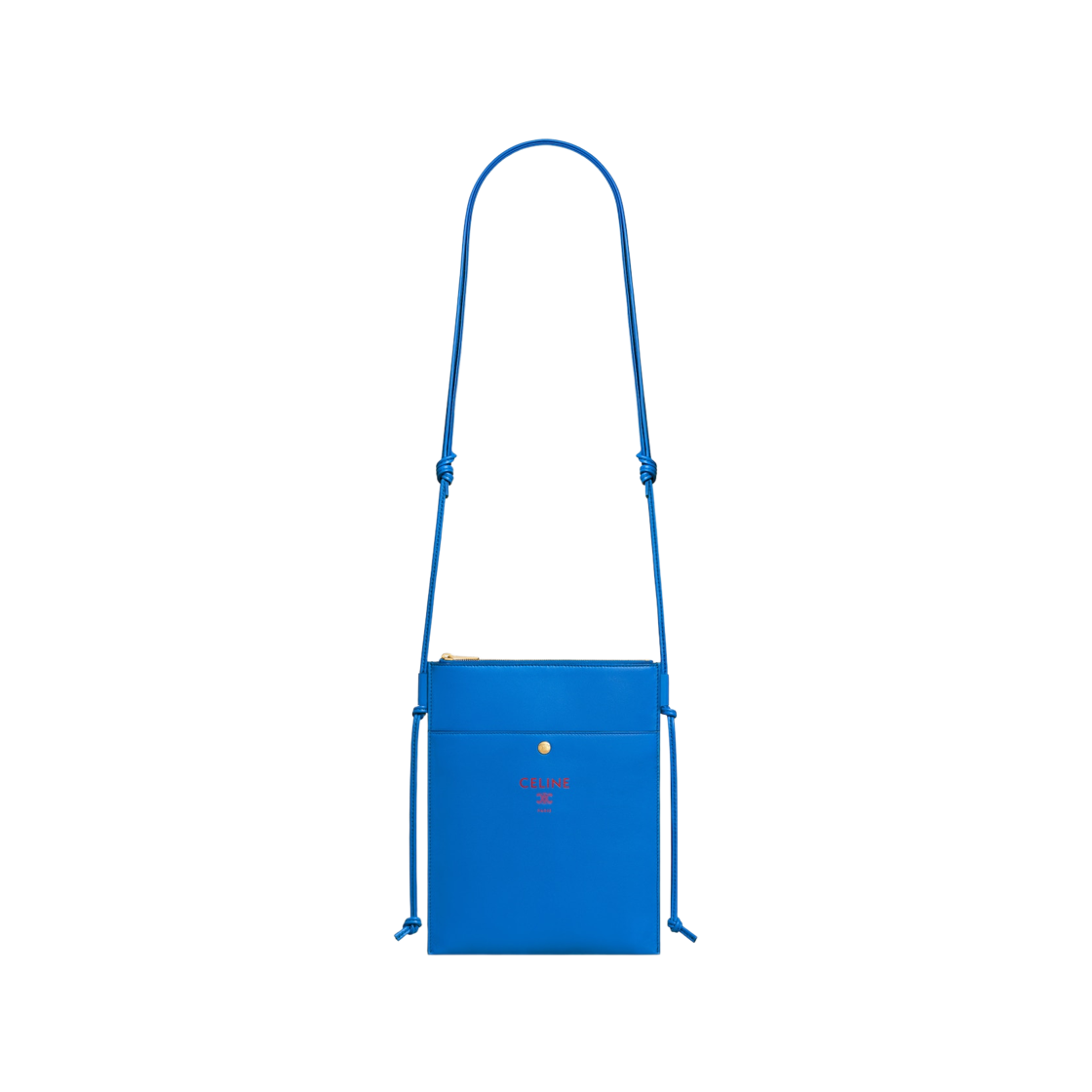 10P812K05-GGM6 Celine Sharp Pouch in Smooth Lambskin Ultra Blue Ultra Red