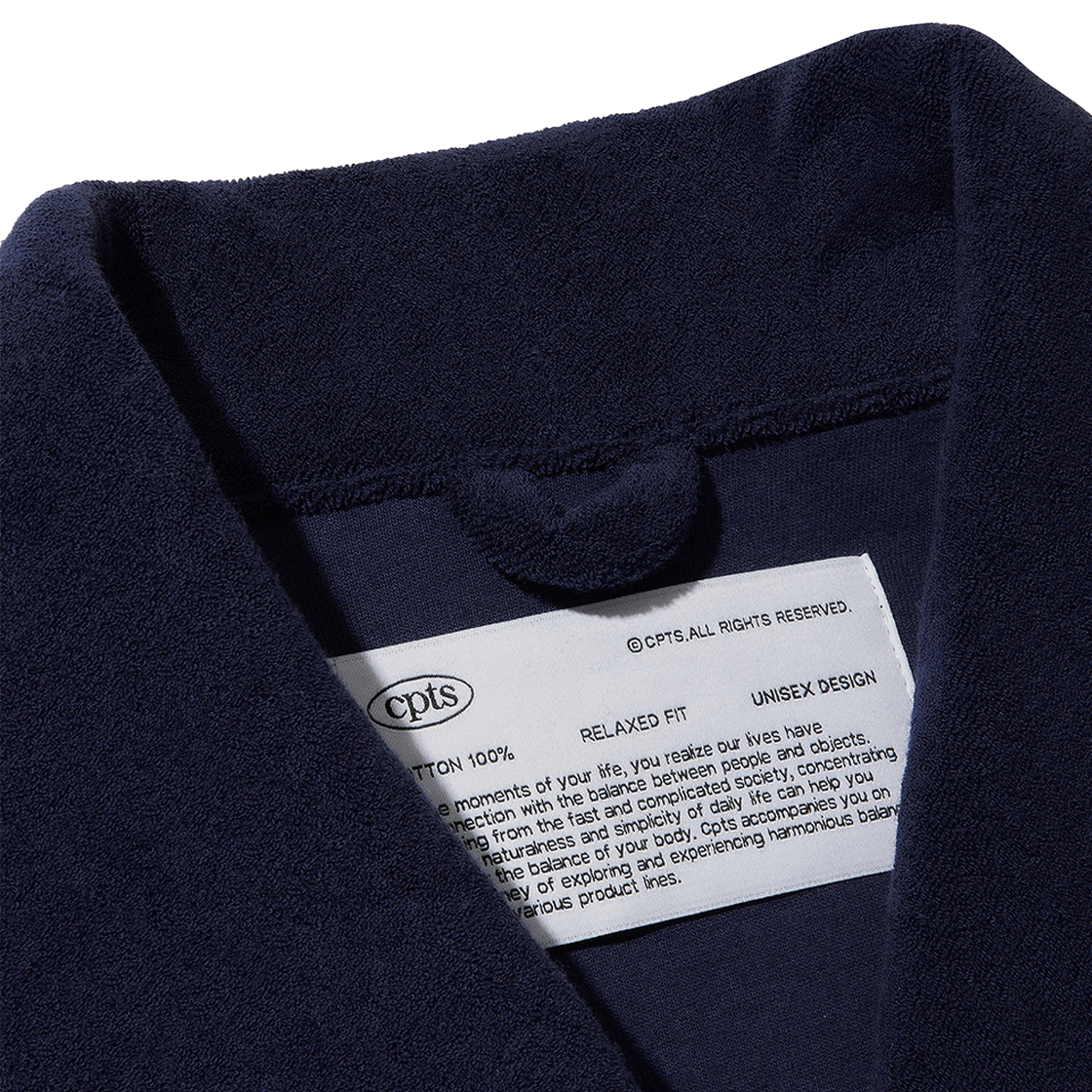 [3% 적립] 씨피티에스 콤피 테리 로브 네이비([3% 적립] CPTS COMFY TERRY ROBE NAVY) - 2