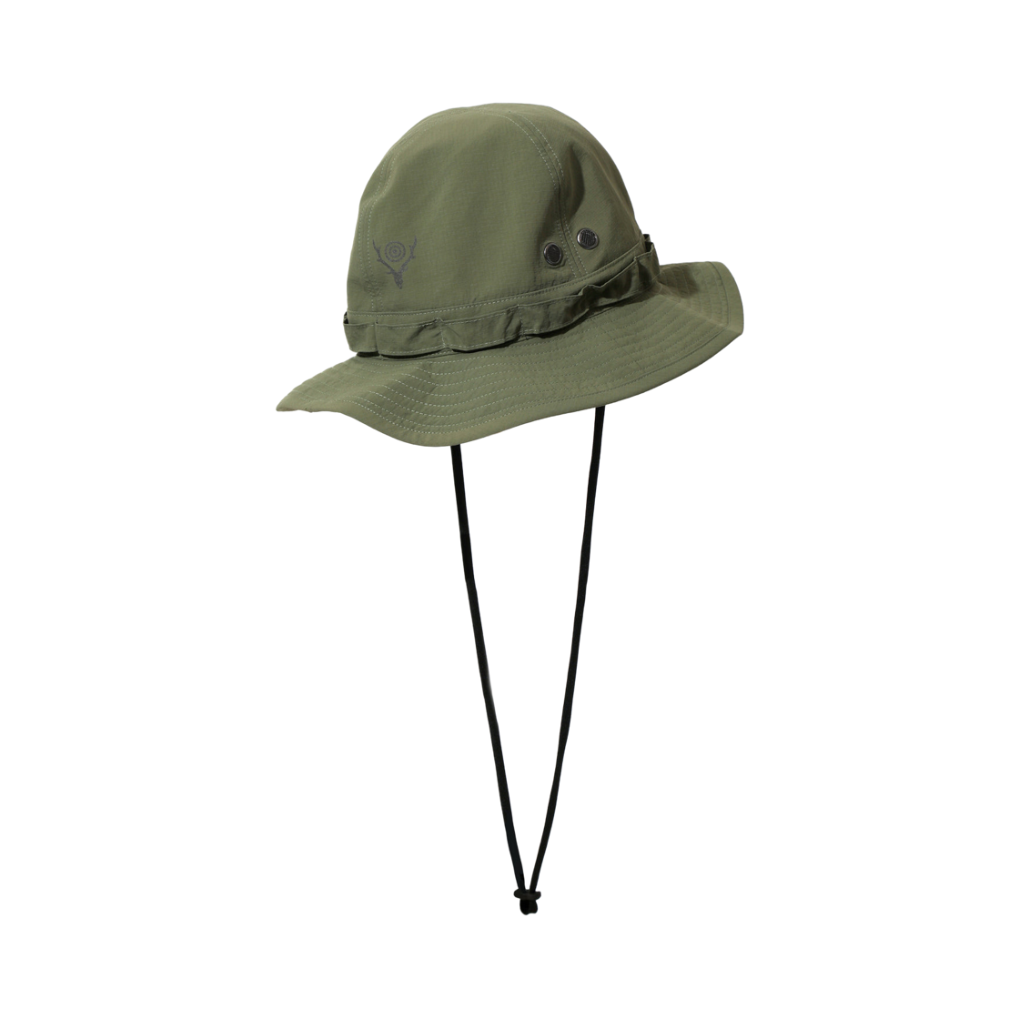 사우스2 웨스트8 나일론 립스탑 정글 햇 올리브(South2 West8 Nylon Ripstop Jungle Hat Olive)