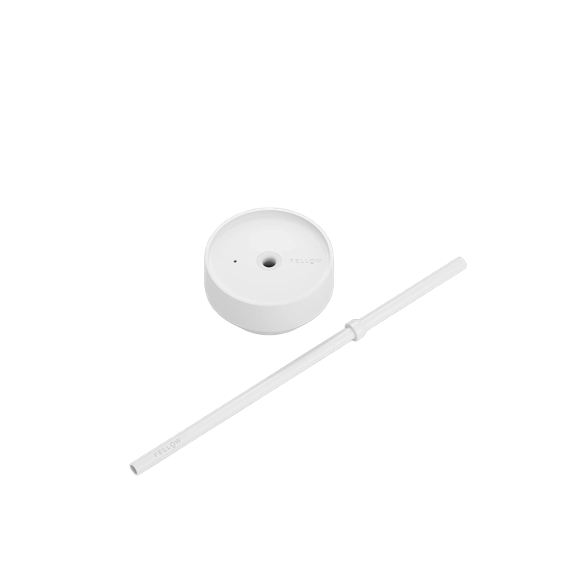 9810827009752 Fellow Carter Cold Lid + Straw 16oz – White