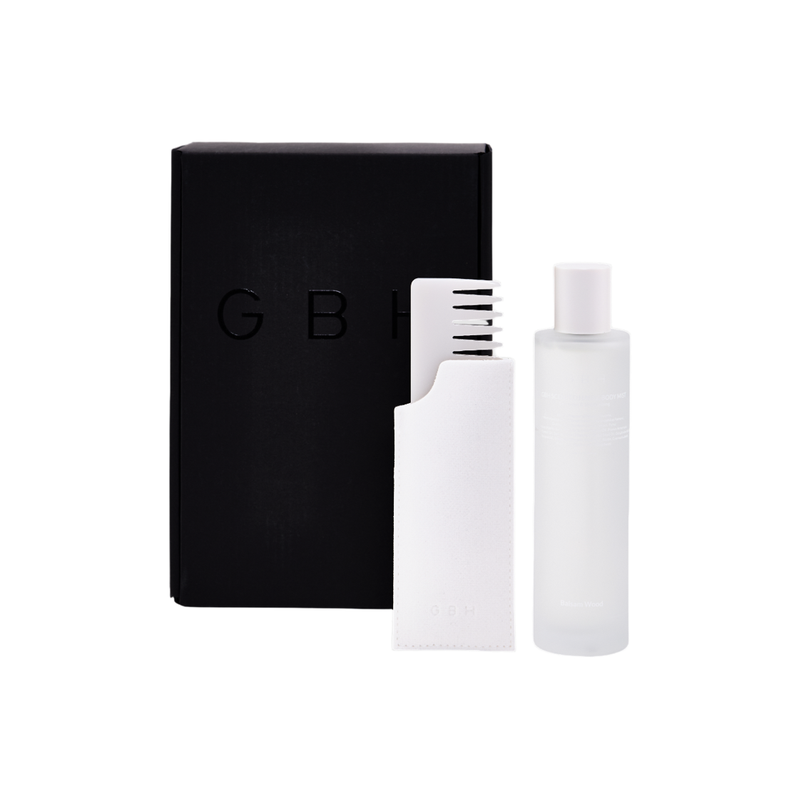 [KREAM 단독] 센티드 헤어 & 바디 미스트 & 헤어 콤 기프트 세트_발삼우드([KREAM 단독] GBH COSMETIC SCENTED HAIR & BODY MIST & HAIR COMB SET)