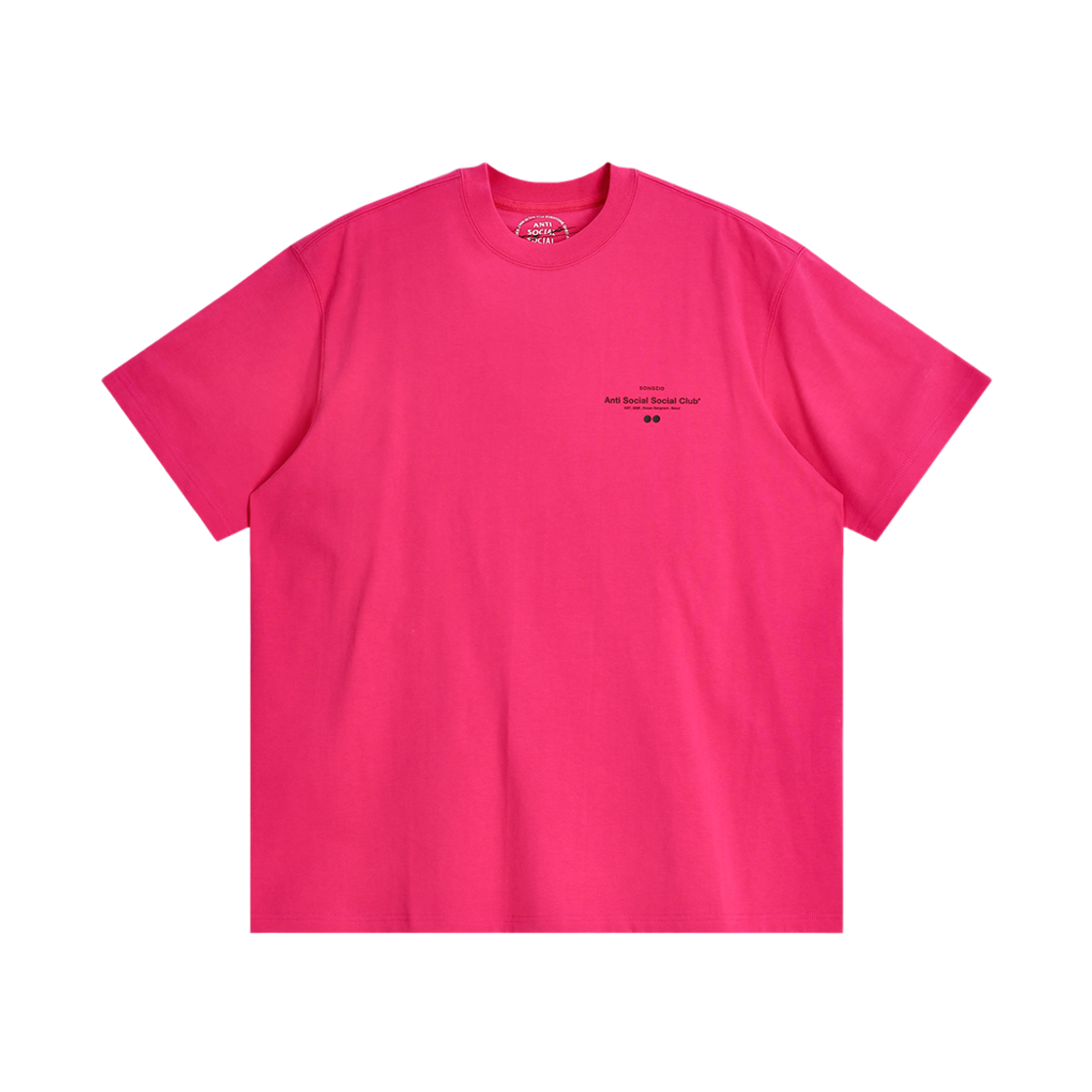 안티소셜소셜클럽 송지오 사인 로고 티셔츠 핑크(ASSC x Songzio Sign Logo S/S T-Shirts/Pink) - 2