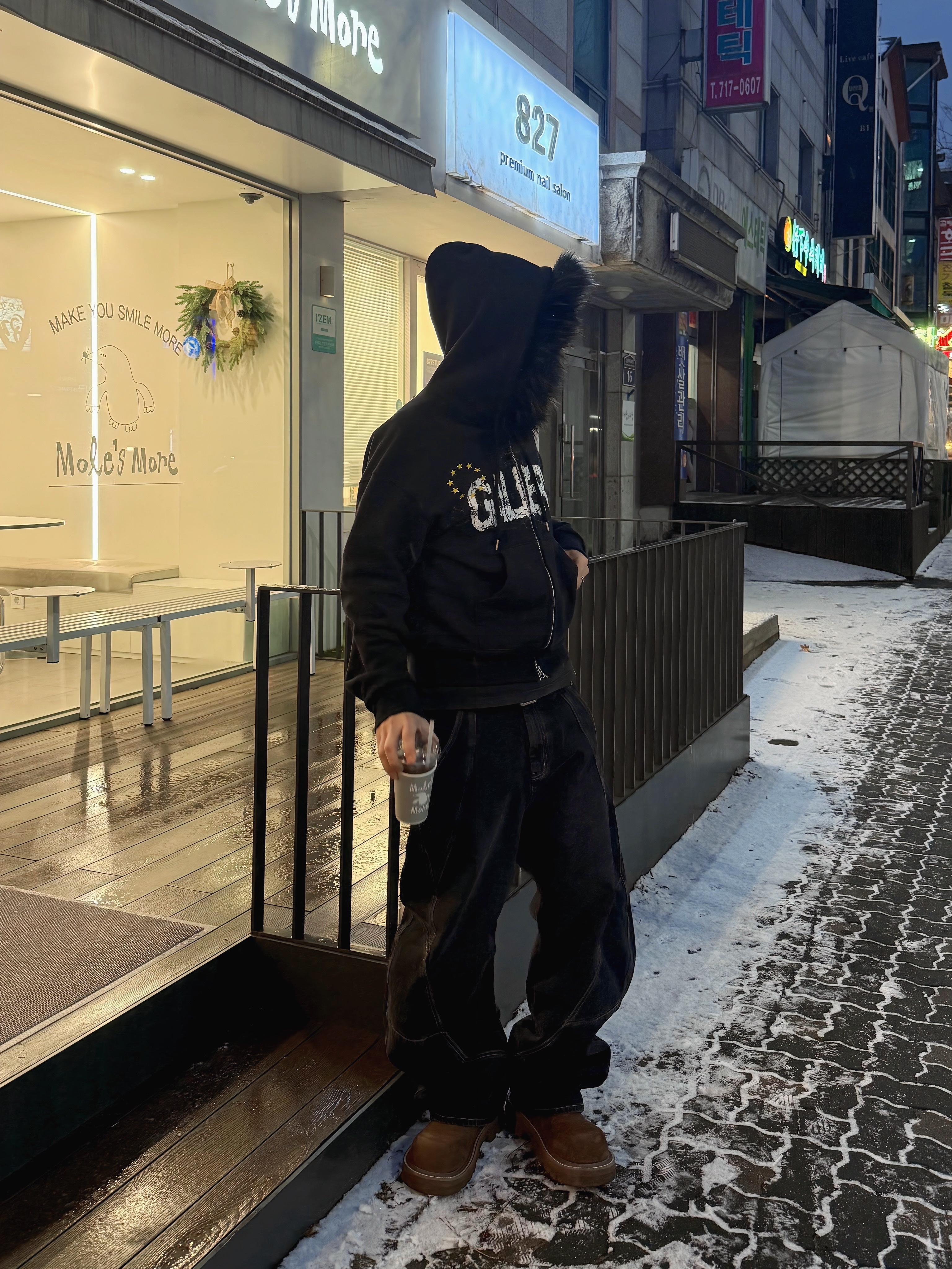 SOULESURES BOLD BELUGA Espresso Brown 착용 스타일 - 4