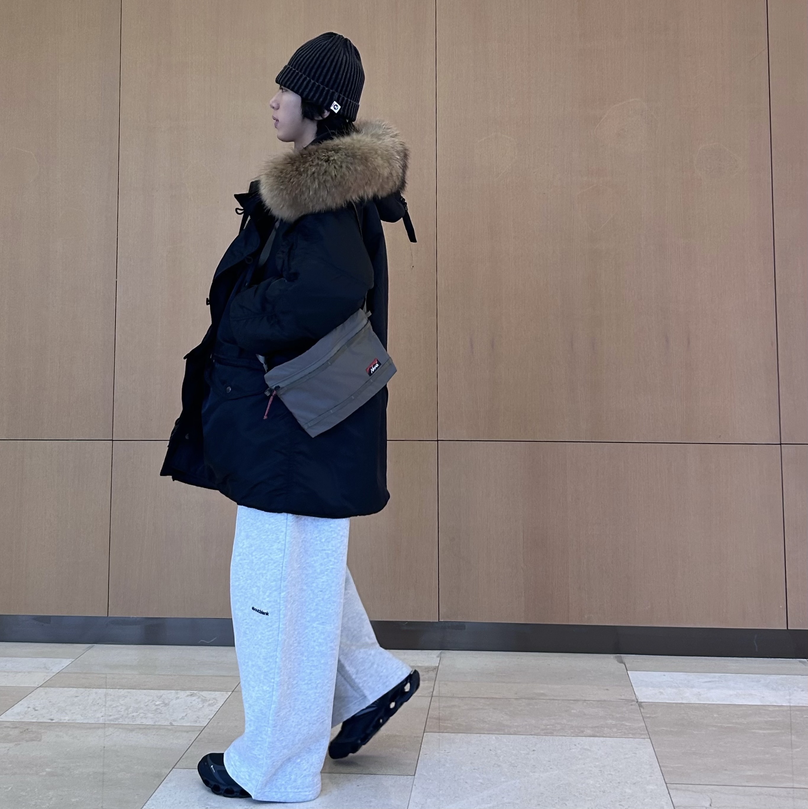 AAPE Now Hat Light Black - 26SS 착용 스타일 - 5