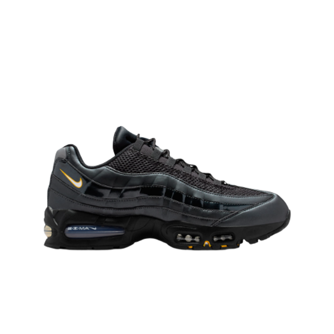 나이키 에어맥스 95 빅 버블 블랙 유니버시티 골드(Nike Air Max 95 Big Bubble Black University Gold)