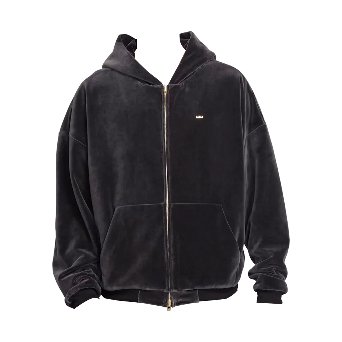 IM0636-010 Nike LeBron Velour Full-Zip Basketball Hoodie Black - Asia