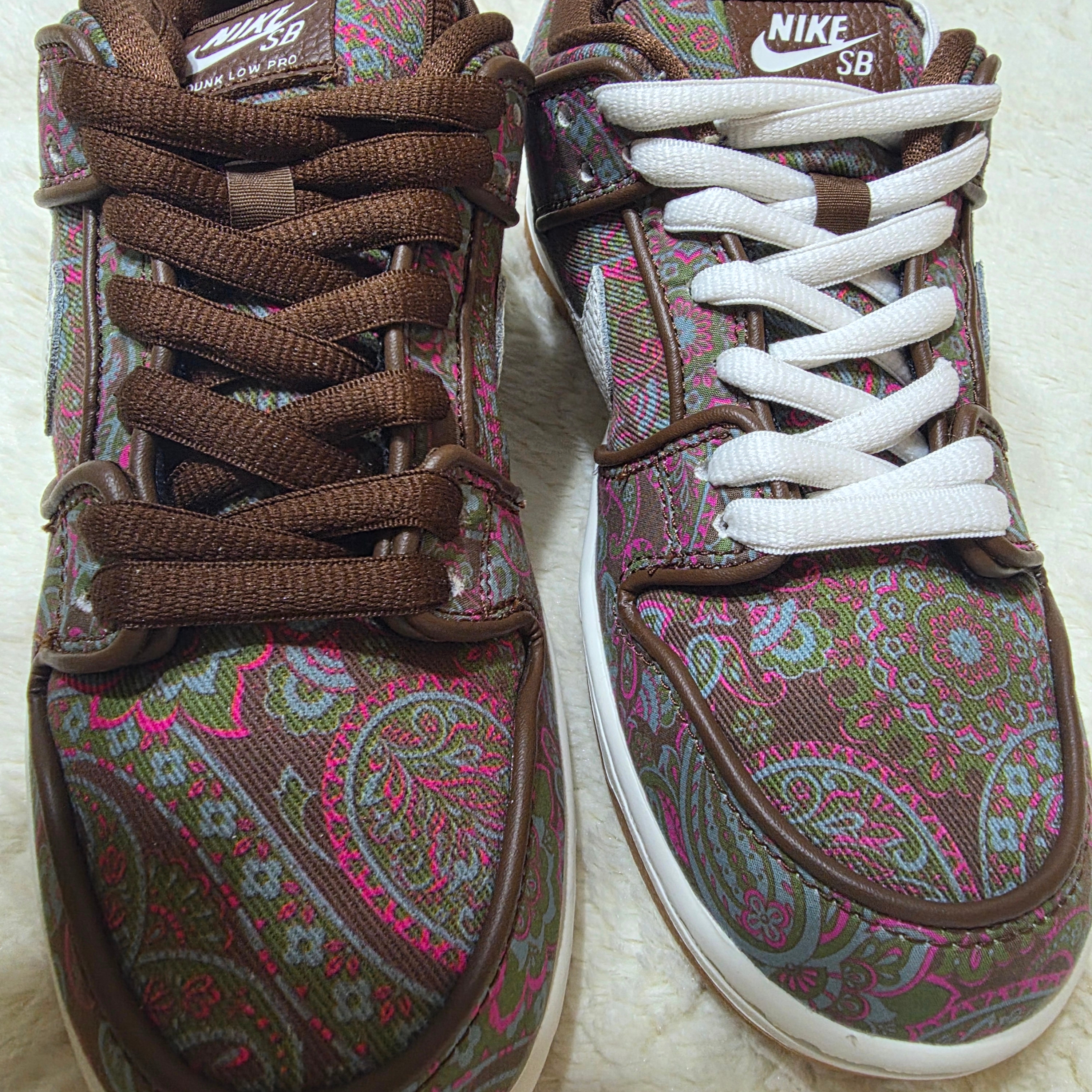 Nike SB Dunk Low Pro Premium Paisley 착용 스타일 - 2