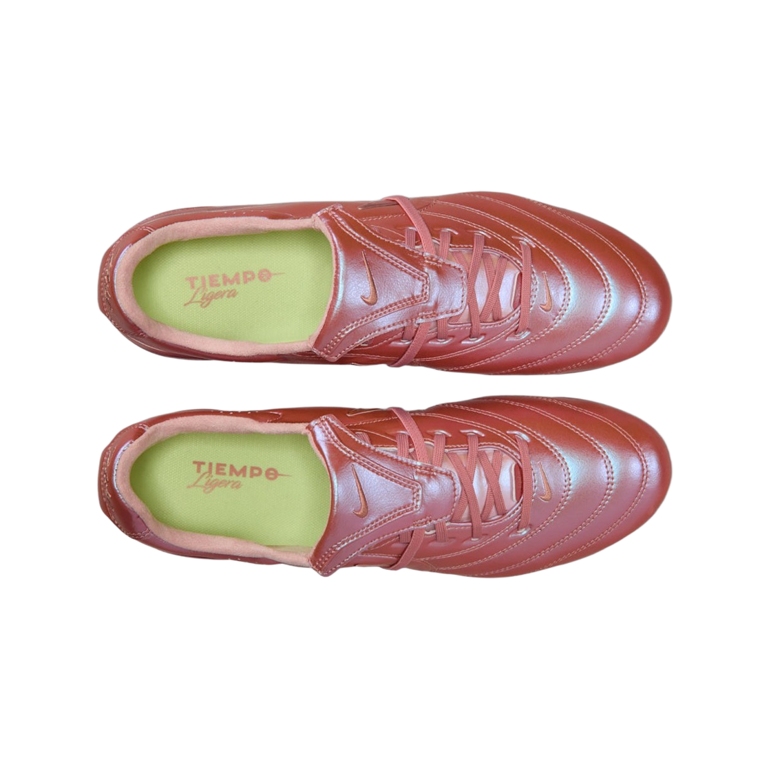 나이키 티엠포 리게라 프로 FG LE 메탈릭 레드 브론즈 메탈릭 로즈 골드(Nike Tiempo Ligera Pro FG LE Metallic Red Bronze Metallic Rose Gold) - 2
