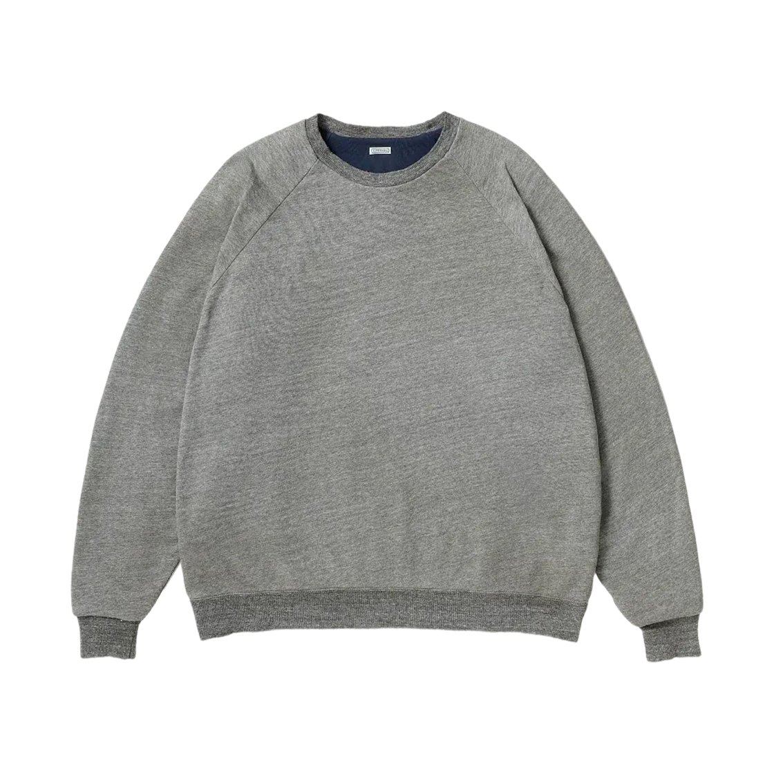 아프레쎄 빈티지 라이트 웨이트 리버시블 스웨트셔츠 그레이 네이비 - 26SS(A.Presse Vintage Light Weight Reversible Sweatshirt Gray Navy - 26SS) - 1