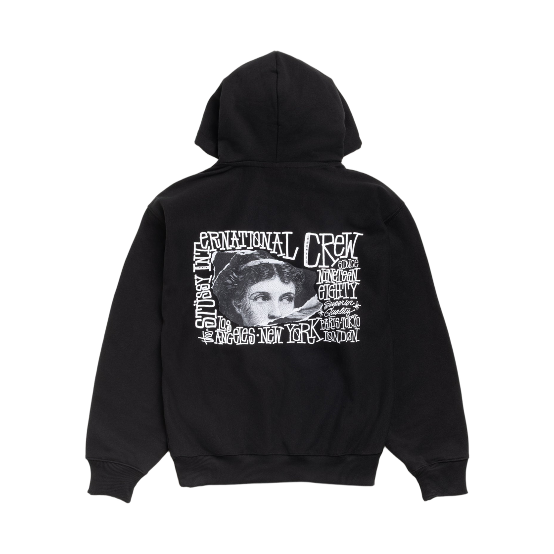 1925175 Stussy Victoria Hoodie Black