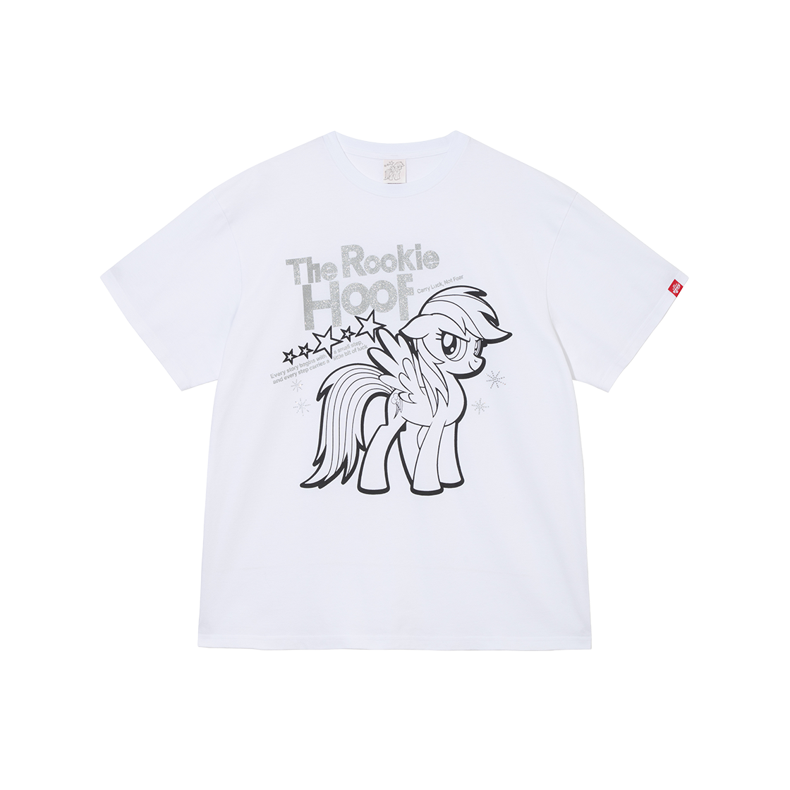 테켓 X 마이 리틀 포니 럭키 포니 티 화이트(TEKET X My Little Pony Lucky Pony Tee White)
