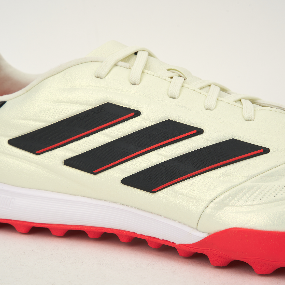 아디다스 코파 퓨어 2 엘리트 터프 아이보리 코어 블랙(Adidas Copa Pure II Elite Turf Ivory Core Black) - 7