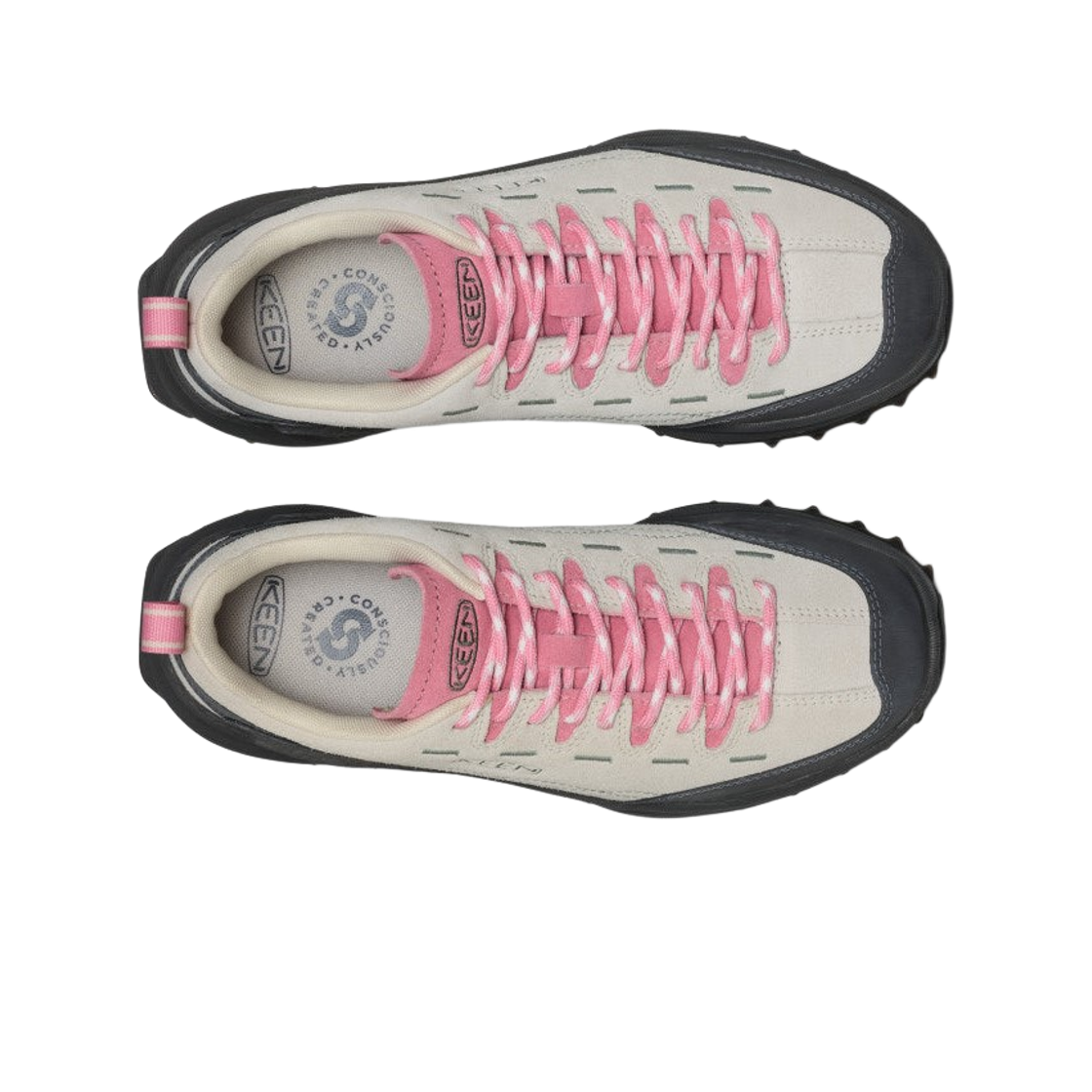 (W) 킨 재스퍼 자이오닉 스니커즈 베이퍼 캐시미어 로즈((W) Keen Jasper Zionic Sneakers Vapor Cashmere Rose) - 2
