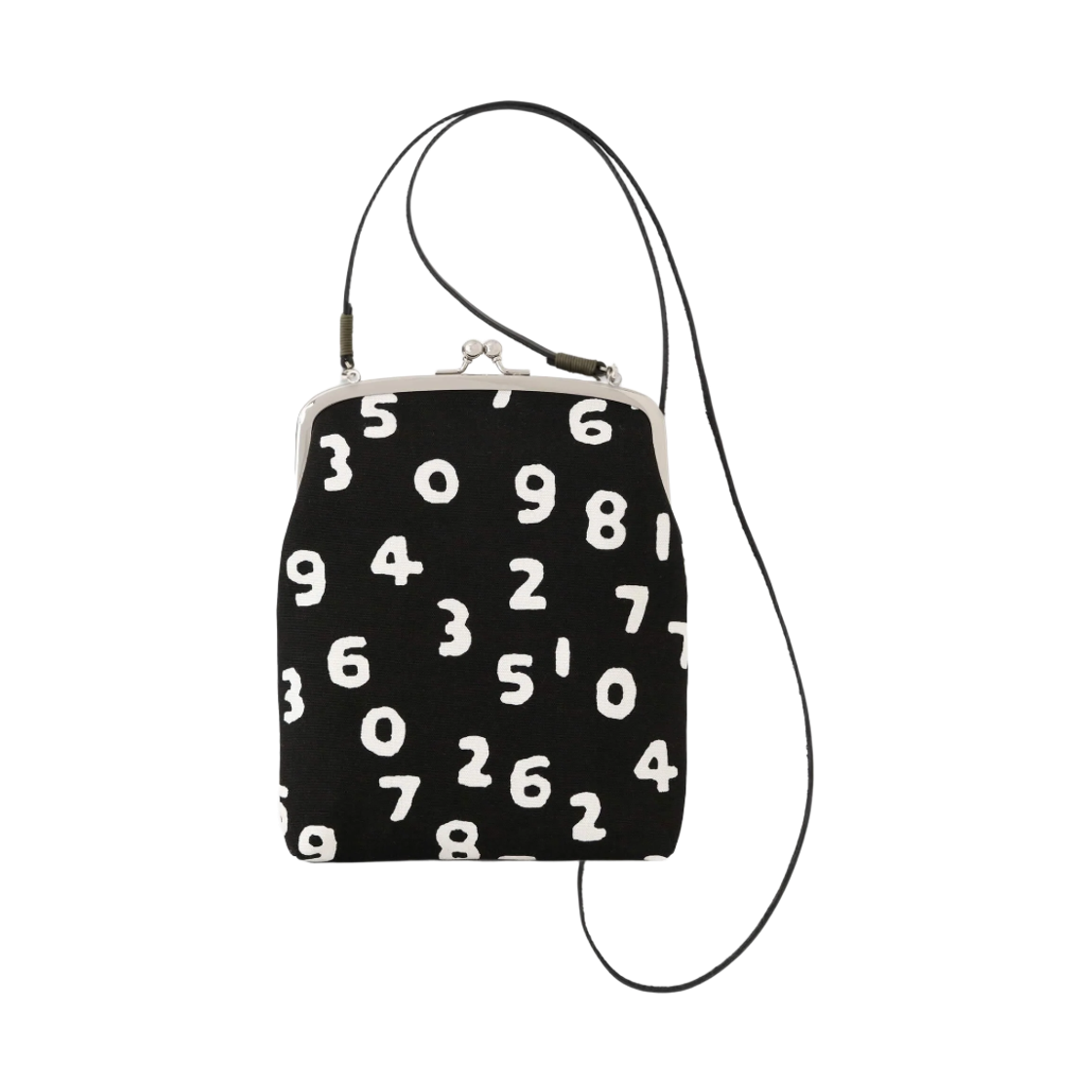 소우소우 캔버스 가마구치 백 No. 12 블랙(Sou Sou Canvas Gamaguchi Bag No. 12 Black)